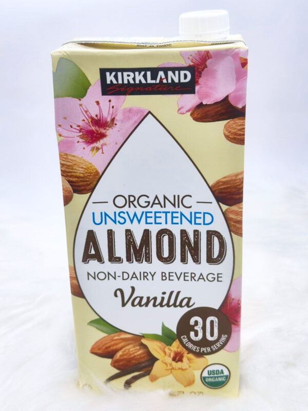 Kirkland Oganic Unsweetened Almond