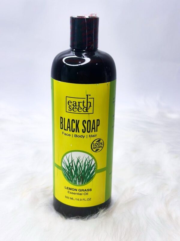 Earth Seed Black Soap(500ml)