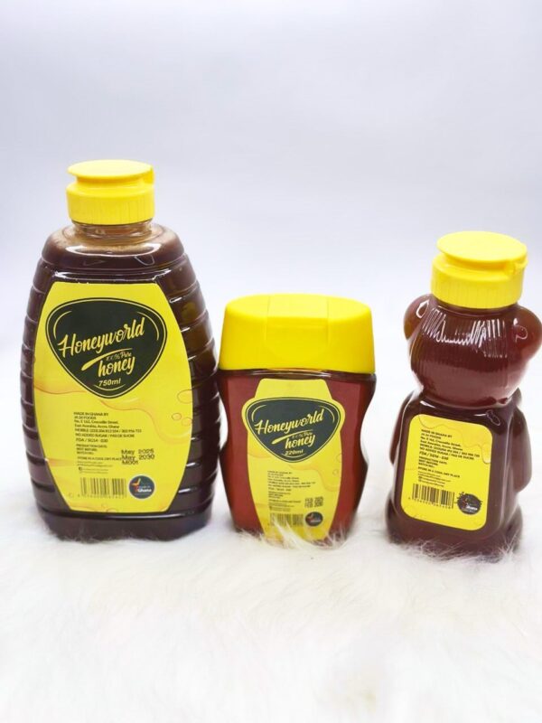 Honey World (100%)Pure Honey (750ml, 220ml, 350ml)