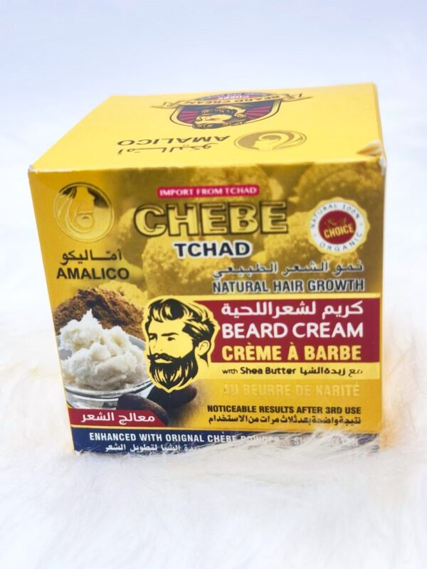 Amalico Chebe Tchad Natural Beard Cream with Shea Butter