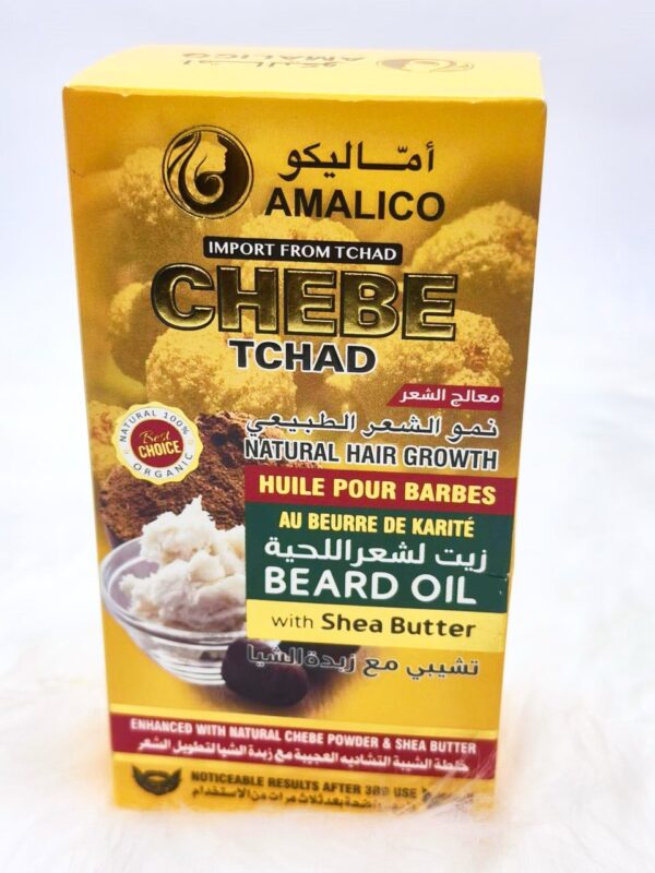 Amalico Chebe Tchad Beard Oil with Shea Butter