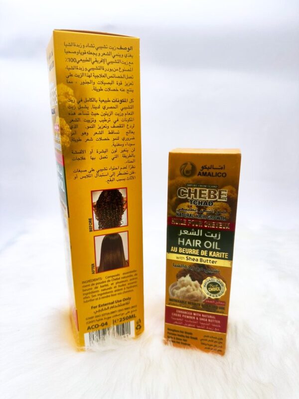 Amalico Chebe Tchad Natural Hair Growth Oil - Image 2