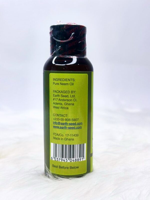 Earth Seed Neem Oil(100ml) - Image 2