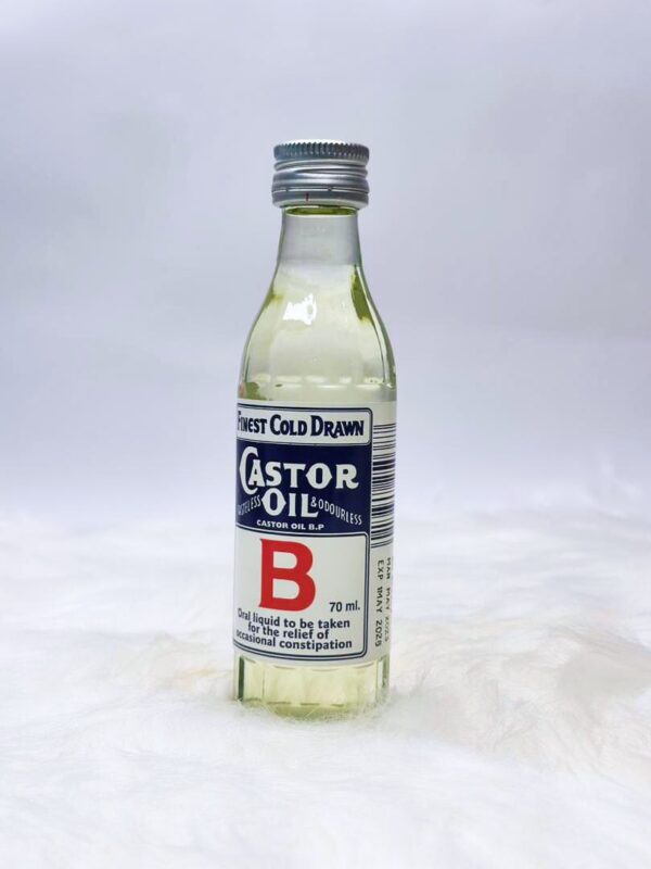 Finest Cold Drawn Castor Oil (70ml)