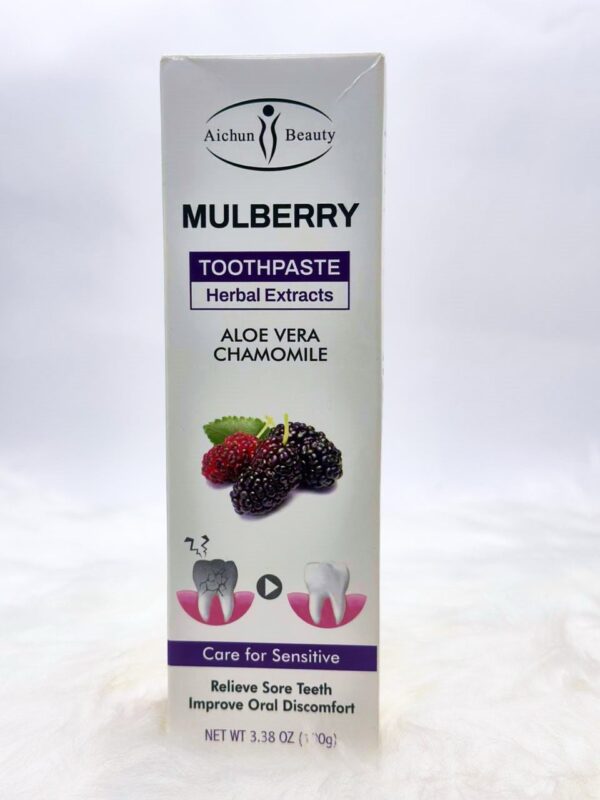 Aichun Beauty Mulberry Toothpaste Herbal Extra (Aloe Vera & Chamomile)