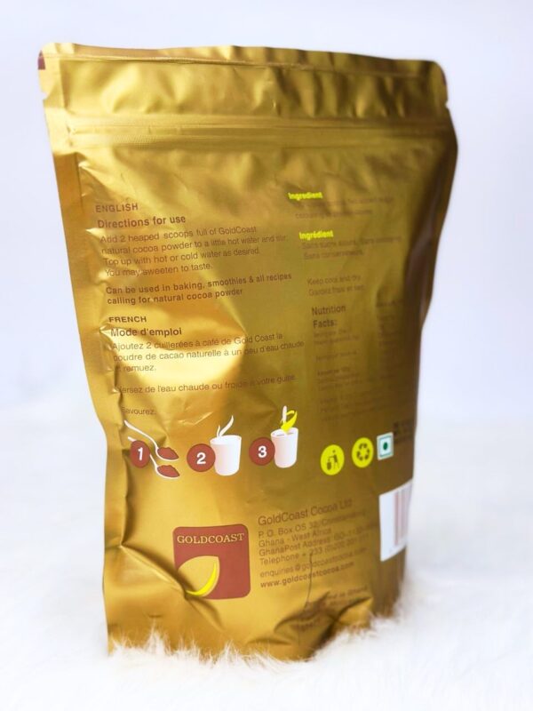 Gold Coast Natural Cocoa Powder;(400g) - Image 3