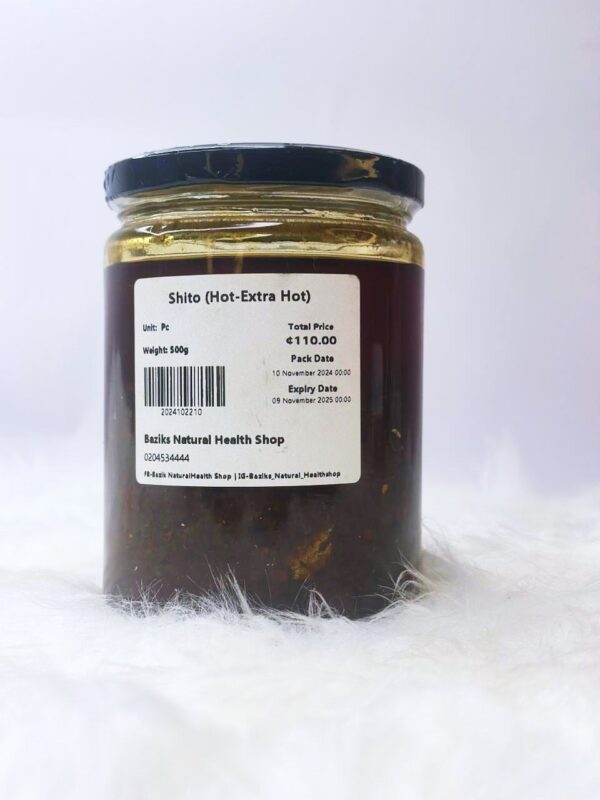 Baziks Hot Shito (Extra Hot)500g